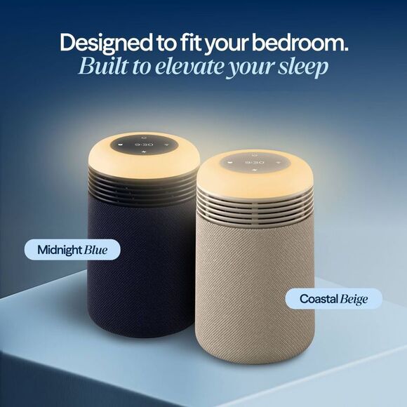 Open Box - Blueair - Mini Restful Air purifier and Sunrise Cloc Blue - Picture 8 of 9